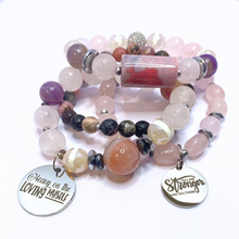Load image into Gallery viewer, "Love & Strength" ~ I Am Beautiful Bracelet Collection